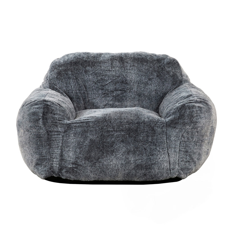 Fauteuil à billes en mousse à mémoire de forme avec accoudoirs