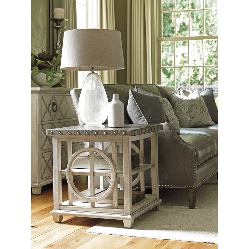 Oyster Bay Lewiston Square Lamp Table