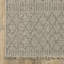 Tapis rayé à motif géométrique beige / noir Rayfe-1384233228