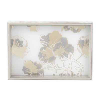 Glass Decorative Tray