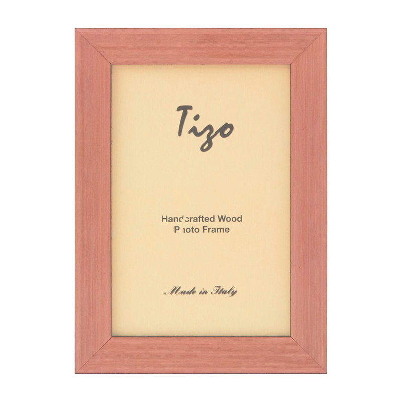 Wood Picture Frame, Pink, 5" x 7"