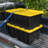 Sterilite 38 Gallon Industrial Stackable Storage Tote Lidded Containers, 8 Pack-131237656-131237659-131237661
