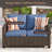 7-Person Patio Coversation Set-1353400360