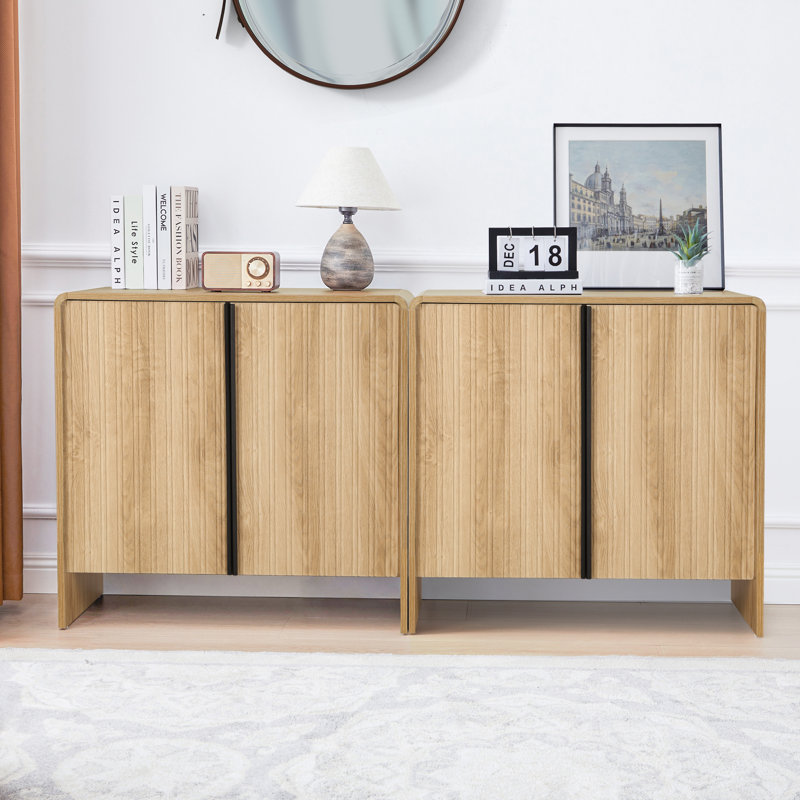 2-Door Accent Cabinet, Yellow