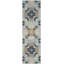 Tapis floral en laine touffeté à la main Emrick-1949689527