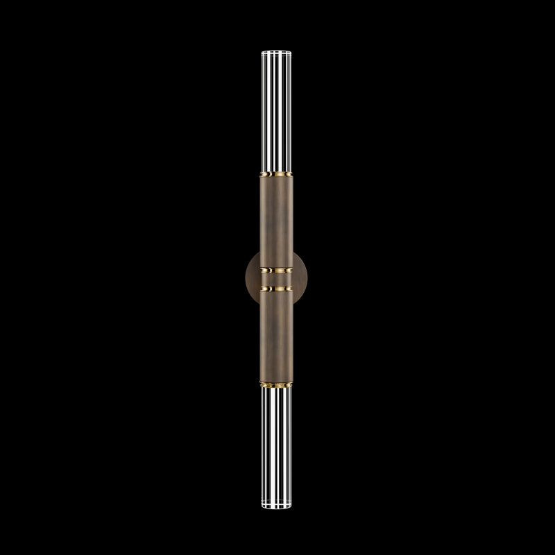 Applique murale H 34 po Antonia, Bronze / Laiton