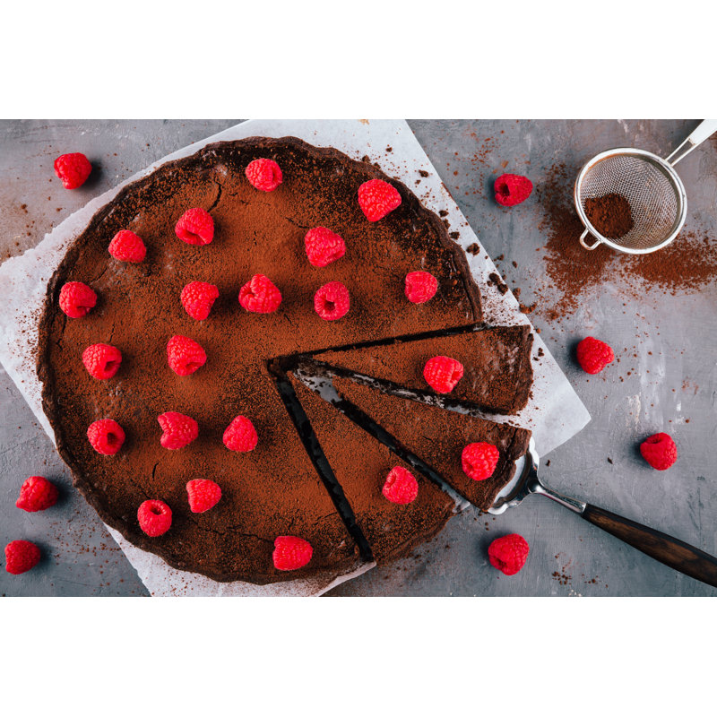 Chocolat - Photographie sur toile tendue, H 32 po x l 48 po x P 1,25 po