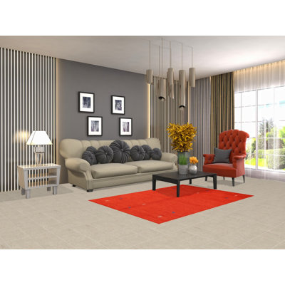 Tapis Gabbeh style indien 4 x 6