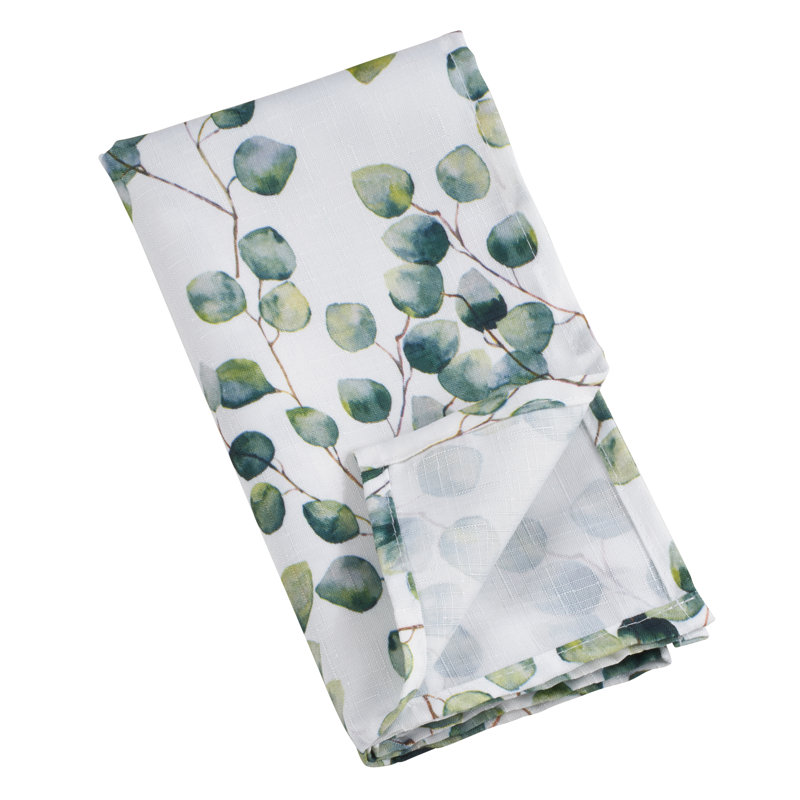 Natrona Polyester Floral Square Napkin