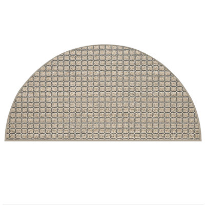 Tapis d'intérieur / extérieur beige touffeté Imo