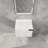 White Modern Composable Bathroom Vanity For Big Space Without Sink
