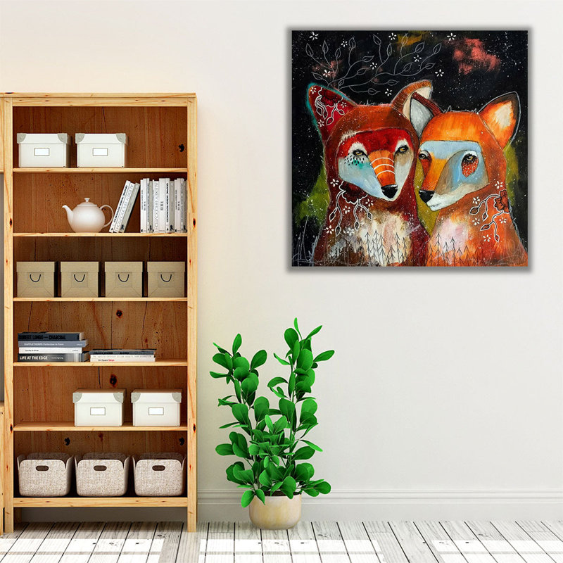 Home is Partout You Are - reproduction d'art sur toile, H 12 po x l 12 po