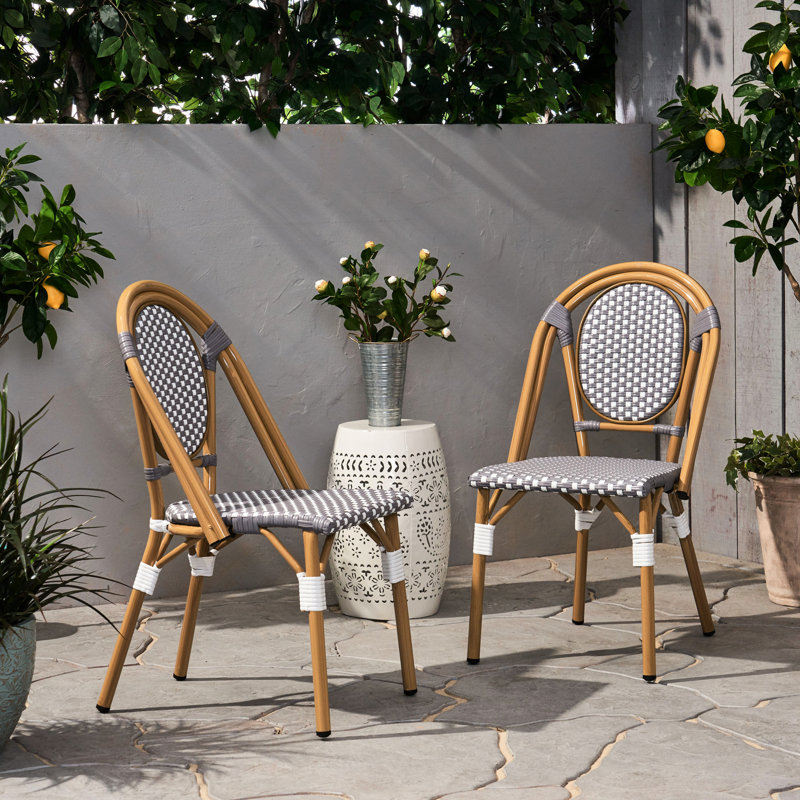2 chaises bistro French Structure
