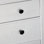 Ensemble de 8 poignées de meuble Lumi Home Furnishings Classic, noir mat
