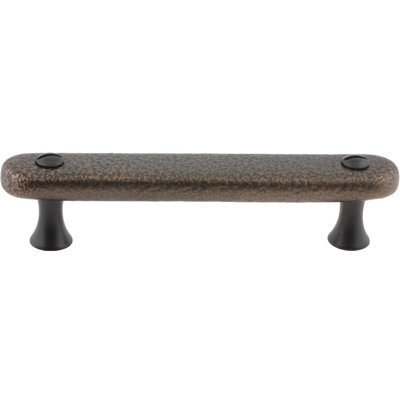 3-1/2" Ornate Pull Satin Nickel
