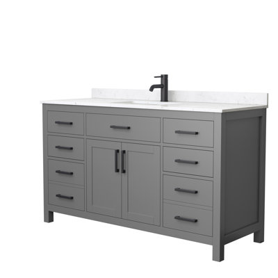 Beckett 60" Single Bathroom Vanity Set