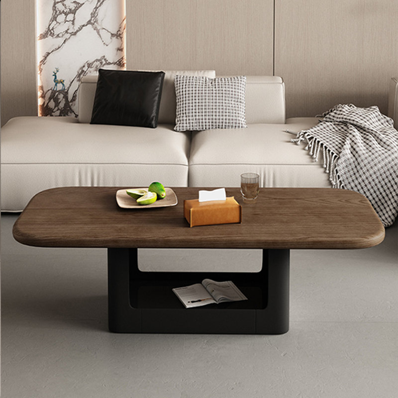 Modern creative minimalist coffee table, 16.53" H x 47.24" L x 23.62" W