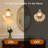 LED Shell Wall Light-1342410967