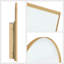 Brenai Recessed Framed 1 Door Medicine Cabinet with 2 Adjustable Shelves-749671268
