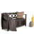 Amherst 48"W Solid Wood Entryway Storage Bench with Lift-Top Lid and Dual Compartments-121977464