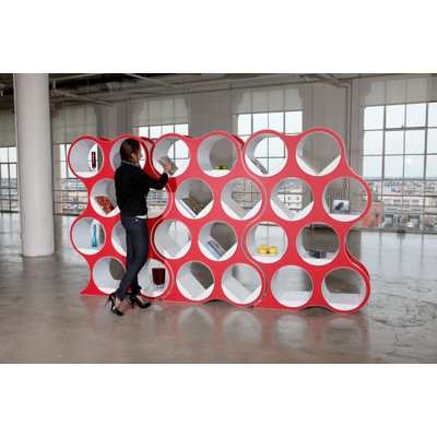 Bibliothèque géométrique BOLLA Pop, 8 tablettes