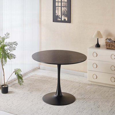 Table de salle à manger ronde, table de bout et table basse de loisirs