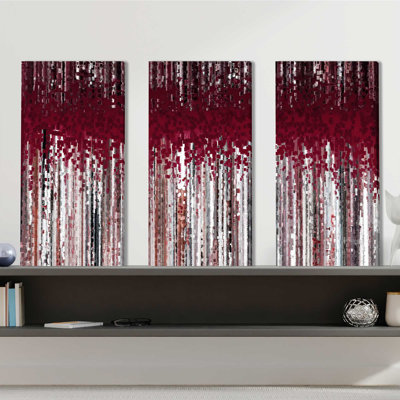 "Mark 8:34. Deny Yourself And Follow" par Mark Lawrence, ensemble de 3 impressions sur toile