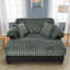 Sofa méridienne moderne avec revêtement moelleux et soutien ergonomique