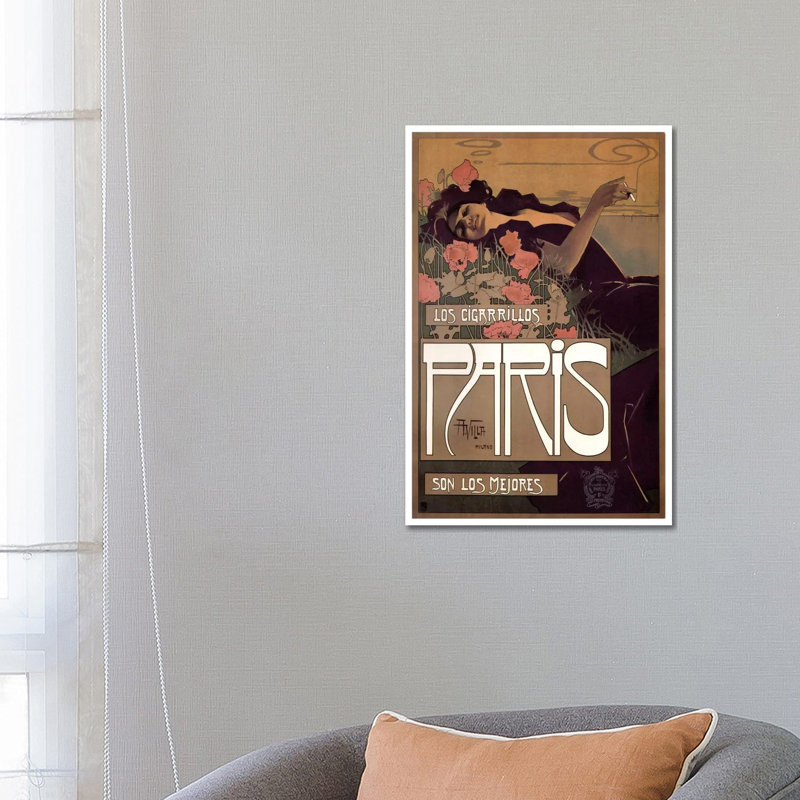 Vintage Ad Poster - Wrapped Canvas Rectangle Print, 66.04 cm H x 45.72 cm W x 1.91 cm D