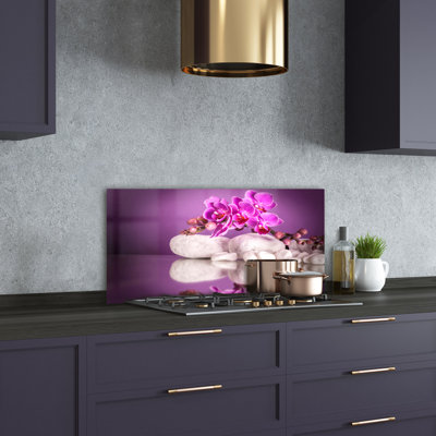 Luane 50cm W x 100cm L Glass Peel and Stick Panel