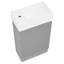 Ensemble de meuble-lavabo simple 18,6 po avec plateau en céramique Kunikatsu-965439630