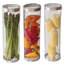 Paniers de gril pour barbecue - Trois paniers de gril à roulettes pour légumes, crevettes et poulet - Accessoires de barbecue en acier inoxydable par Home-Complet