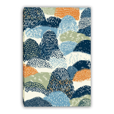 Art mural sur toile Coastal Meadow Dots