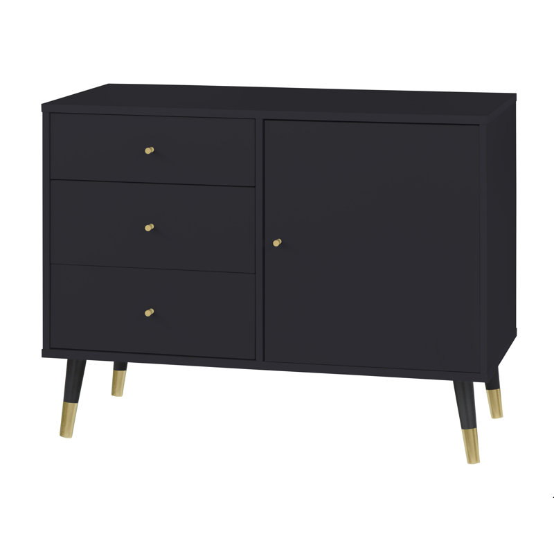 Haya 40.1'' Sideboard, Black