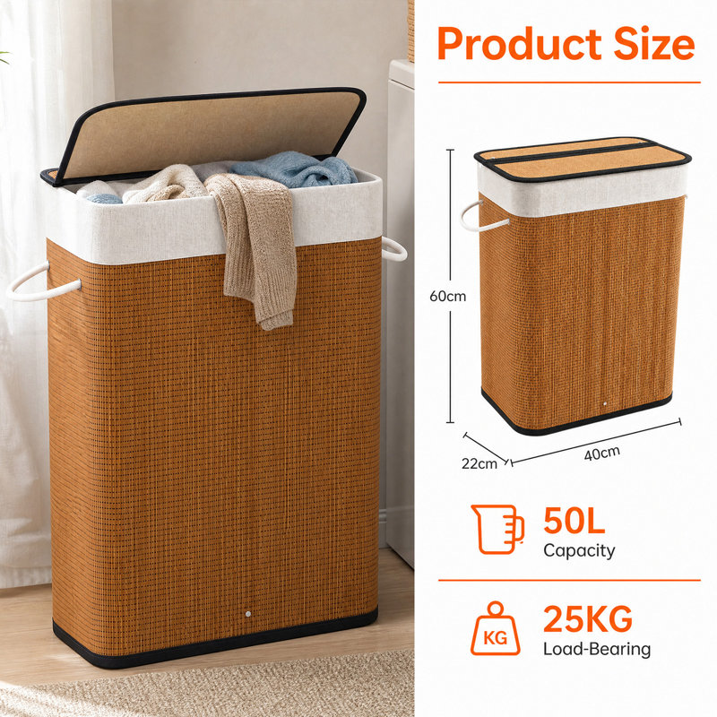 Bamboo Laundry Basket