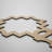Cordova Decorative Fretwork Wood Wall Panels, Medium, 23 1/8"W x 15 3/8"H x 3/8"T, White Oak-479094778