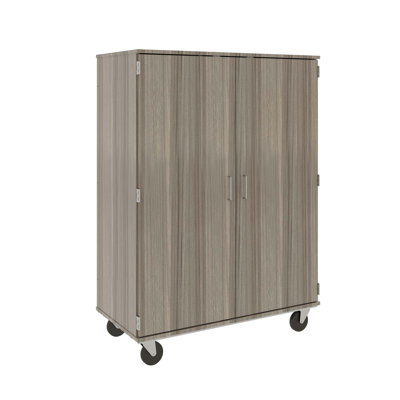 8 Compartment Classroom Cabinet with Casters