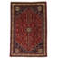 Pragna Oriental Area Rug in Red