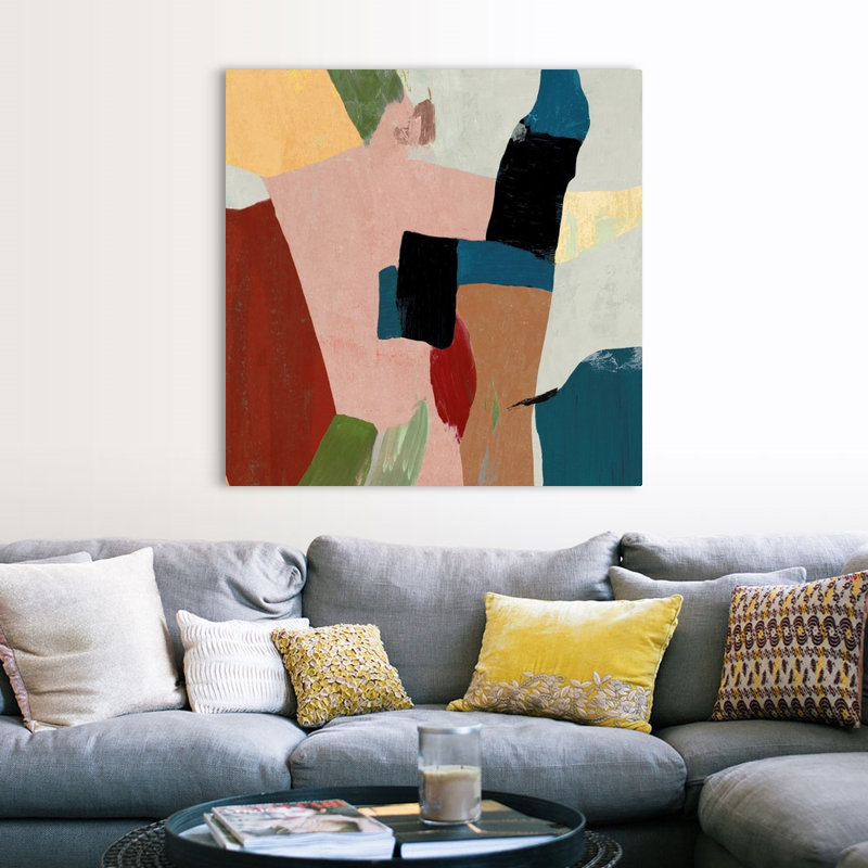 Reproduction d’art sur toile, "Afloat II" par Tom Reeves, Toile tendue, H 48 po x l 48 po x P 1,25 po