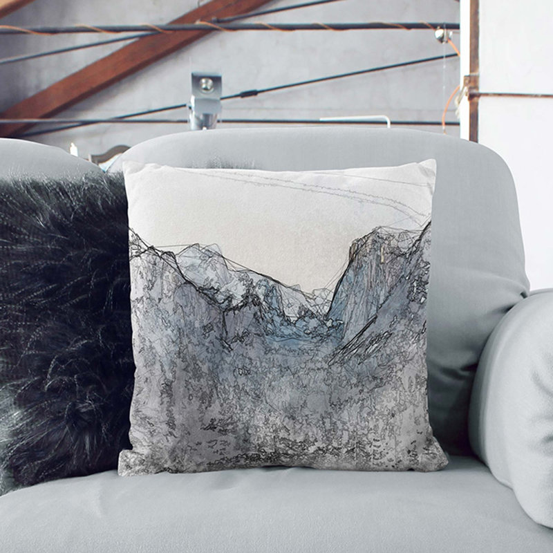 Square Cushion, 55 x 55 cm, Stone