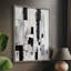 Reproduction encadrée ABSTRACT Series XL - bois massif-786156533