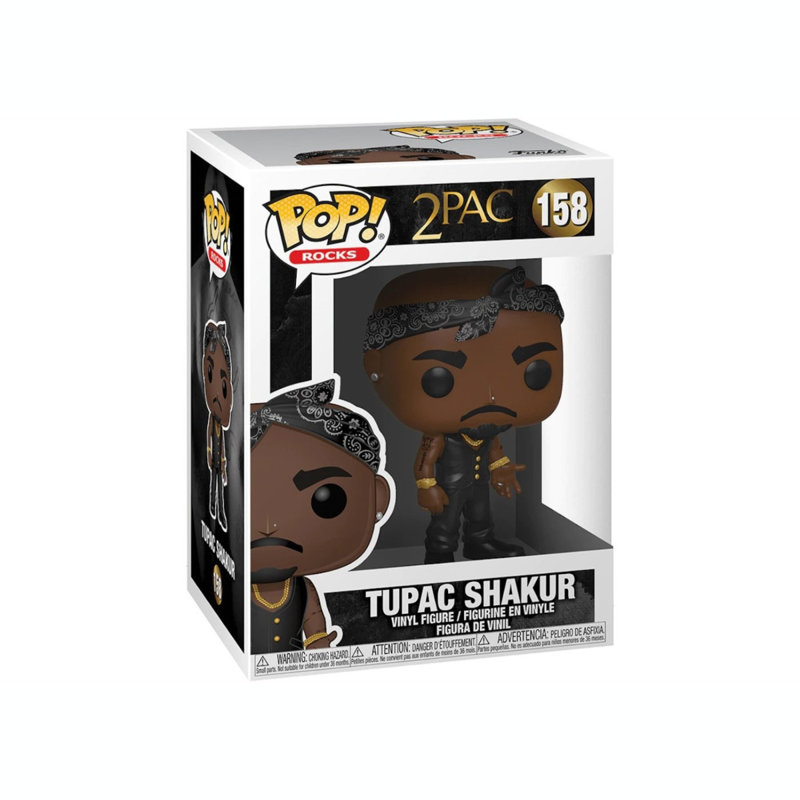 Funko Pop! 2 Pack Tupac Shakur - 2Pac #158 & Tupac with Microphone #387