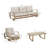 Spy 5-Person Aluminum Seating Group