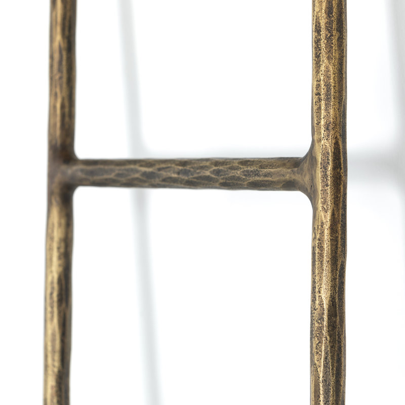 Element Boothe Ladder, Hammered Aged Brass