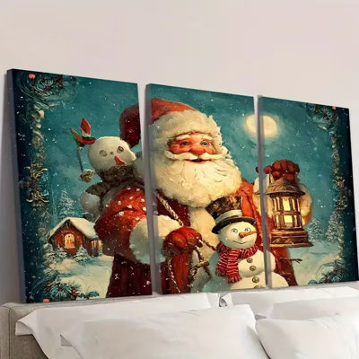 3 Piece Wrapped Canvas Print