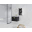 Meuble-lavabo mural 28 po avec lavabo en céramique et armoire latérale, portes à fermeture douce, armoire de rangement 00112WH-06328BCT (KD-Packing)-126528619