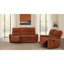 Causeuse inclinable orange brûlé Trask