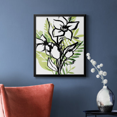Toile tropicale avec cadre tropical de qualité III