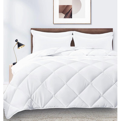 All Season Comforter Set Down Alternative Comforter With Pillowcase  Lightweight 