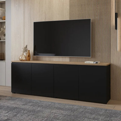 Unfinished Display Stand with Fireplace Included